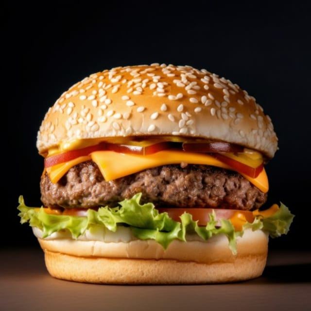 Kids Burger.