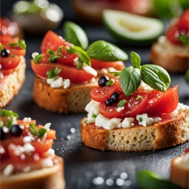 Bruschetta.