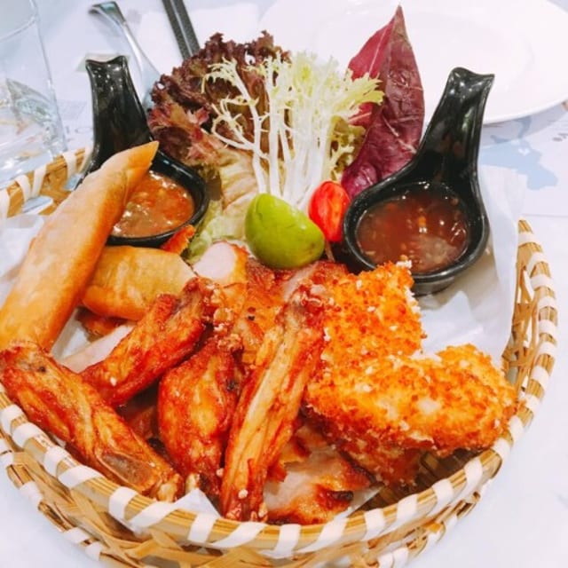Ayden’s Seafood Platter.